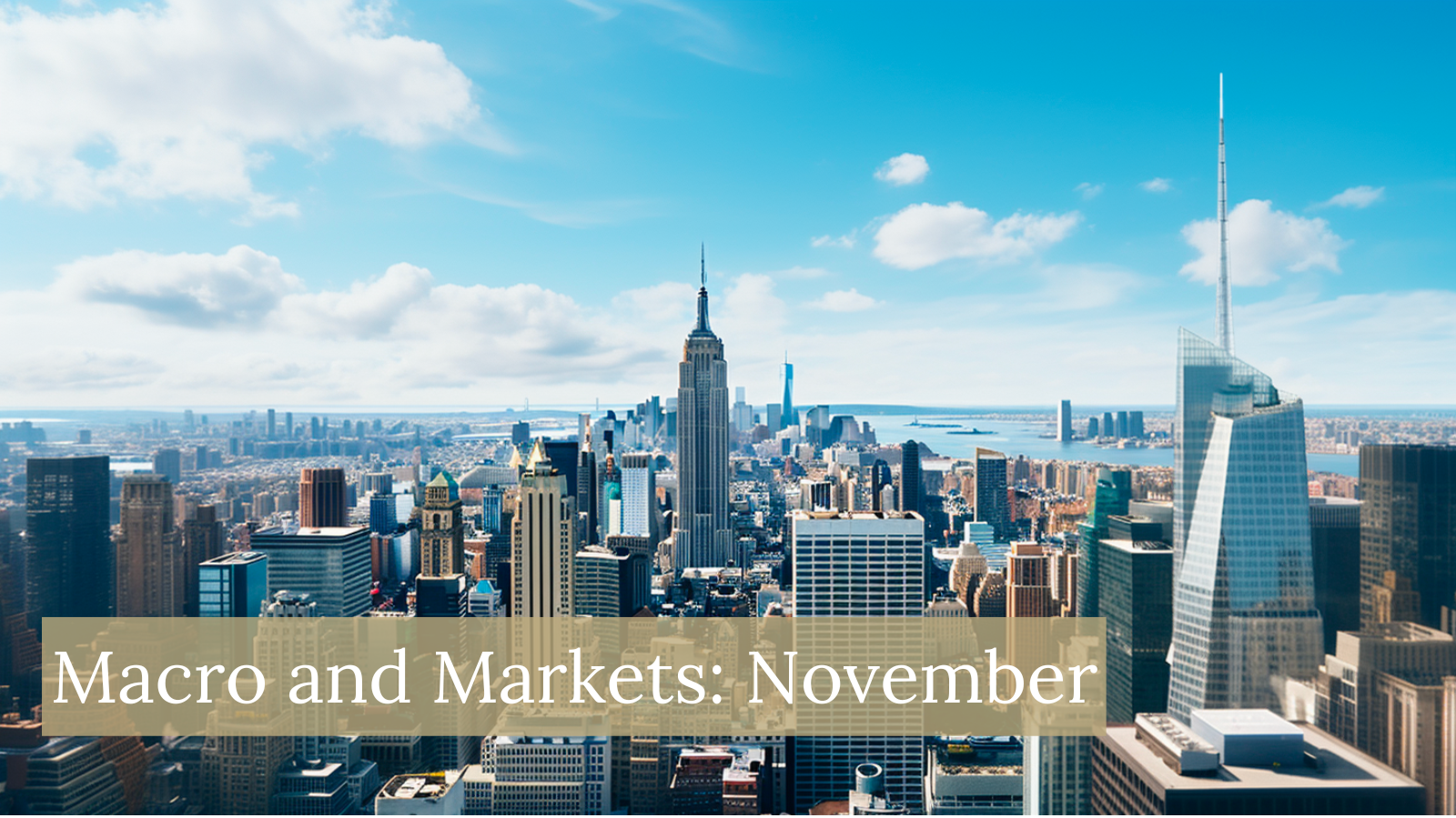 Macro and Markets Monthly - November 2023